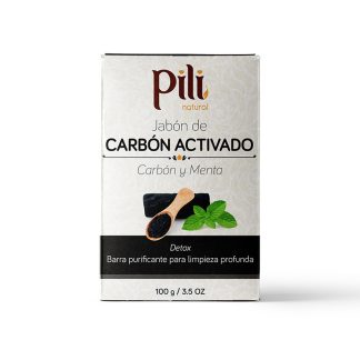 Jabón Pili Carbón Activo 100 Gr