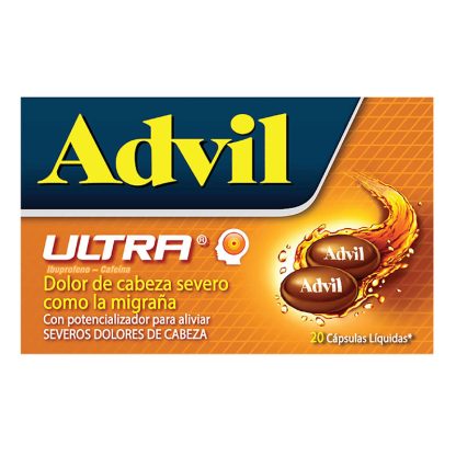 Advil Ultra 20 Capsulas