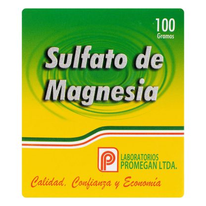 Sulfato De Magnesia 100 Gr Promegan